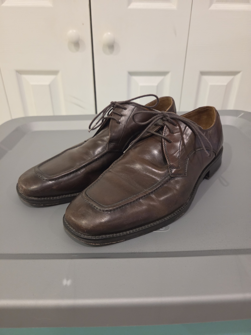 Cole Haan Eaton Apron Toe Oxford Leather Shoes